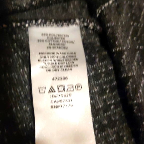 Ann Taylor Black White Houndstooth Print Sleeveless Blouse - Picture 5 of 5